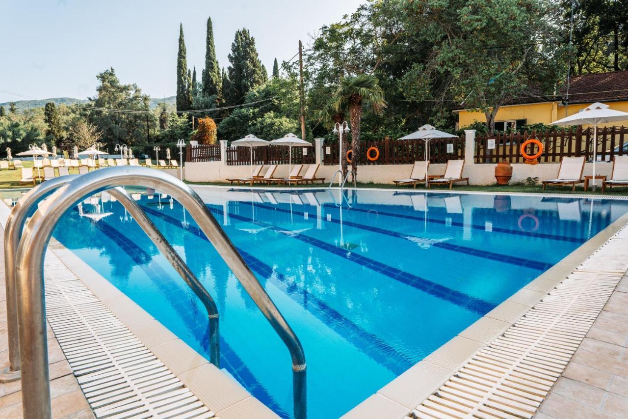 Апарт отель Dominoes Corfu Ипсос Экстерьер фото