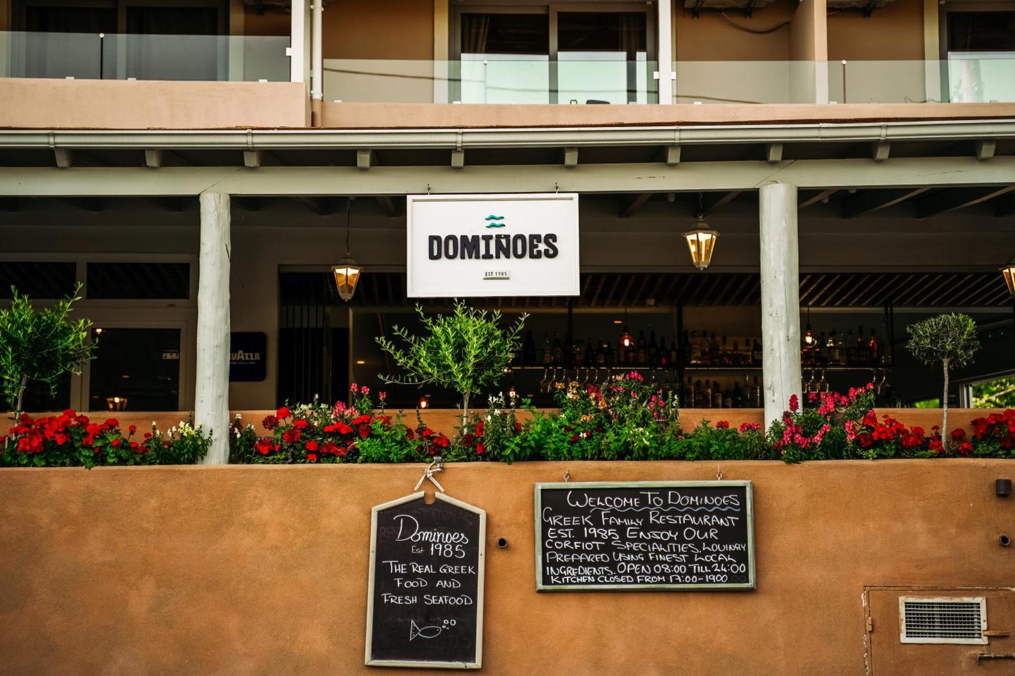 Апарт отель Dominoes Corfu Ипсос Экстерьер фото